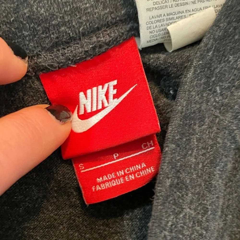 Nike Black Joggers with‎ White Logo